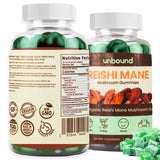 Unbound Reishi Mushroom Gummies for Immune Support, Heart Health, Improve Sleep