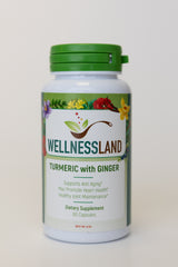 Organic Turmeric Root with Ginger 60 Capsules