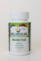 Neuro Plus Brain Supplement Supports Brain Health Mental Clarity, Focus and Memory